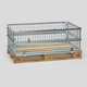paretale per pallet in metallo / pieghevole