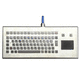 tastiera da ufficio / a tasti meccanici / 80 tasti / con touchpad