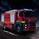 piattaforma antincendio montata su camion / per pompiere