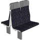 sedile per treno classico / singolo