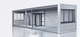 cabina da cantiere per aula scolastica / per ufficio / modulare / acustica