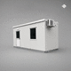 cabina da cantiere per la logistica / per ufficio / medica / per sanitari