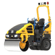 rullo compattatore gommato / combinato / a vibrazione