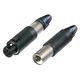 connettore di dati / XLR / femmina / maschio