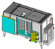 forno rotativo / per trattamento termico / elettrico / a convezione forzata