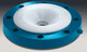 flangia per tubi / in acciaio al carbonio / rivestita internamente in PTFE / ad avvitamento