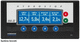 misuratore di umidità per cemento / a microonde / con display digitale / da montare su pannello