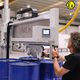 riempitrice semiautomatica / per barattoli e vasetti / per lattine / per fusti su pallet