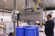 riempitrice semiautomatica / per fusti / per bottiglie in plastica / per barattoli e vasetti