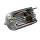 motore DC / 24 V / 4.5 V / per alta temperatura