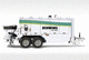 pompa per calcestruzzo montata su rimorchio / per cantiere / diesel / elettrica