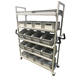 carrello per movimentazione / con rotelle