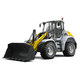 pala su ruote / per cantiere / per applicazioni industriali / ergonomica