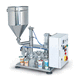 riempitrice sigillatrice per bicchieri / semiautomatica / rotativa / per formaggio