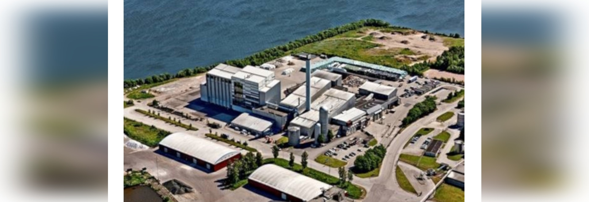 La caldaia trasforma i rifiuti in vapore industriale, elettricità