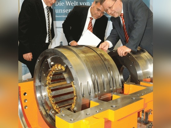 Ciò è un cuscinetto magnetico ad una funzione fondata da Siemens con l'università di Zittau/Görlitz di scienze applicate e promossa da Gmbh di tecnologie di Schaeffler del cuscinetto-creatore &...