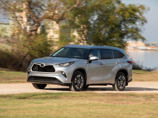 Lo stabilimento di Huntsville produce motori per veicoli Toyota popolari come la Toyota Highlander 2020