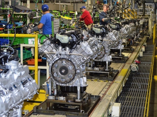 Toyota Motor Manufacturing Alabama (TMMAL) - Linea di produzione motori V6