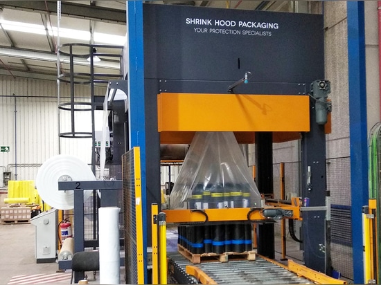 Sistema di avvolgimento Shink Hood Wrapping System per materiali isolanti