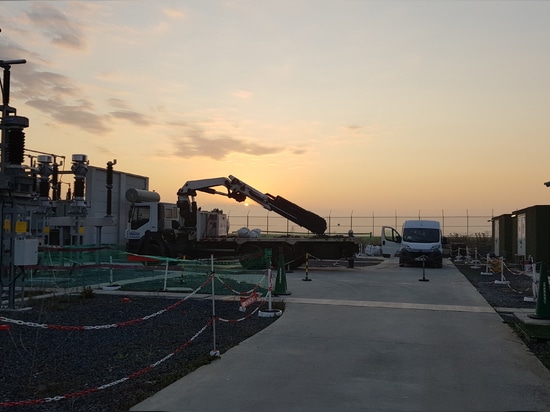 Installazione di un trasformatore di potenza 63KV 40MVA ONAN/ONAF alimentato ad olio