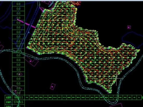 Elevazione sottomarina e calcolo dell'area del serbatoio e della capacità di stoccaggio.