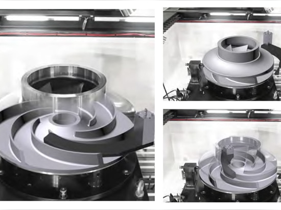 Lavorazione a scarica elettrica (EDM) di giranti di turbine per compressori industriali