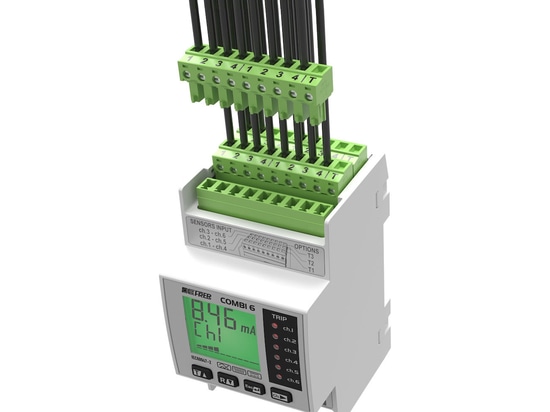 COMBI 6 RELE’ DIFFERENZIALE DI TERRA MULTICANALE