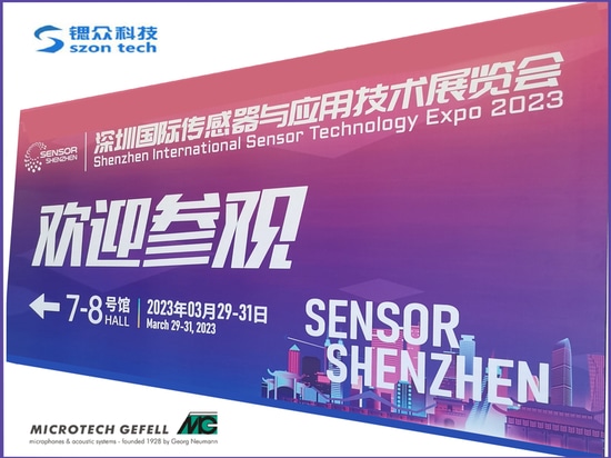 Sensori acustici e tecnologia - Microtech Gefell alla Shenzhen International Sensor Technology Exhibition 2023