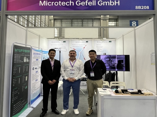 Insieme al partner di MTG, Shanghai Szon Mechanical & Electrical Technology Co. Ltd., sono stati presentati gli ultimi sviluppi di MTG nella tecnologia di misurazione acustica.