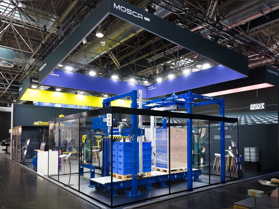 Lo stand di Mosca alla fiera Interpack
