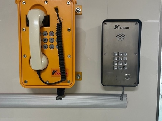 Telefono di emergenza KNSP-09 e citofono industriale KNZD-43A