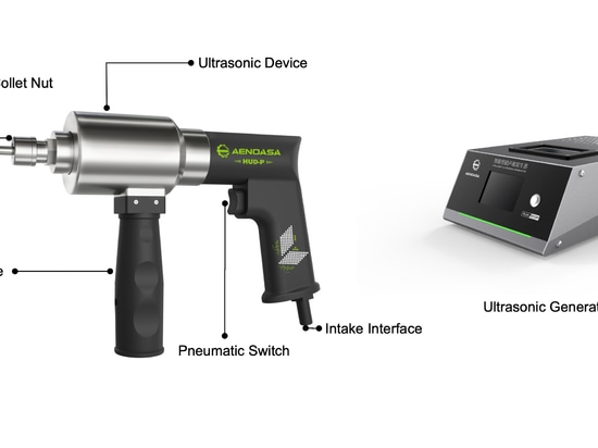 AENOASA ha lanciato il trapano pneumatico a ultrasuoni portatile, che perfora i materiali compositi con alta qualità ed efficienza