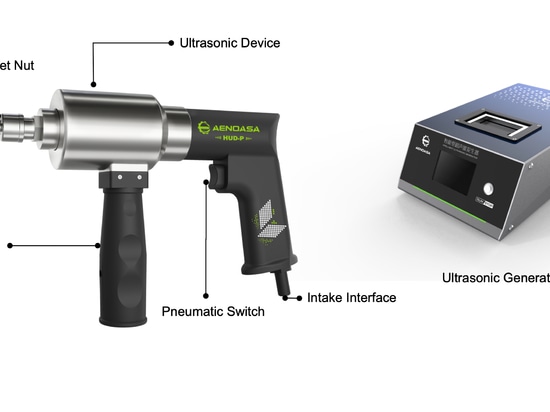 AENOASA ha lanciato il trapano pneumatico a ultrasuoni portatile, che perfora i materiali compositi con alta qualità ed efficienza