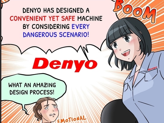 Annuncio della pubblicazione di Denyo Original Comic Vol. 4