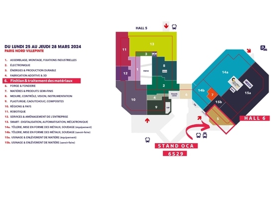 Dove si trova lo stand OCA alla Global Industrie di Parigi?