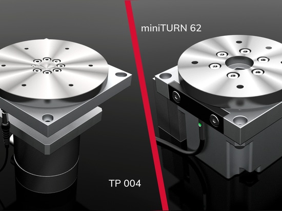 Entrambe le unità rotanti - TP 004 e la serie miniTURN - possono essere utilizzate in modo variabile e sono liberamente programmabili. Figura 3: IEF-Werner offre soluzioni versatili per i sistemi d...