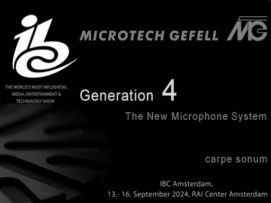 IBC 2024 e i nuovi microfoni di Generazione 4