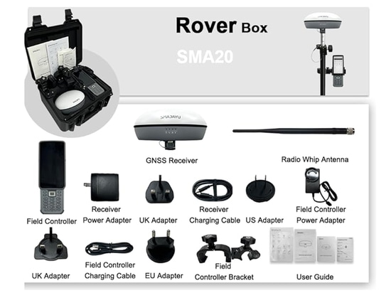 SMA20 RTK PPK GNSS Attrezzatura per il rilevamento del territorio