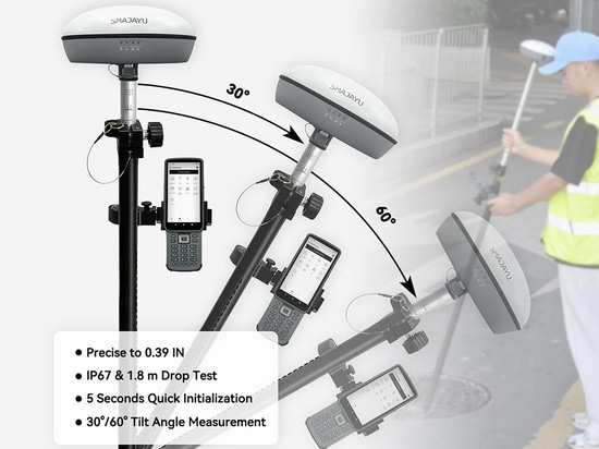 SMA20 RTK PPK GNSS Attrezzatura per il rilevamento del territorio