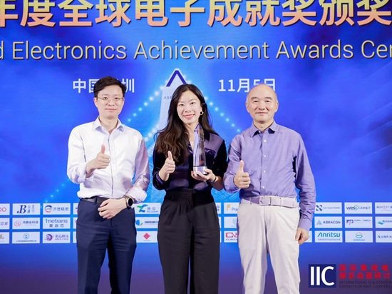 Lo zoccolo di test ad alta velocità DaVinci 112 di Smiths Interconnect vince il premio per la migliore misura di test ai Global Electronics Achievement Awards del 2024