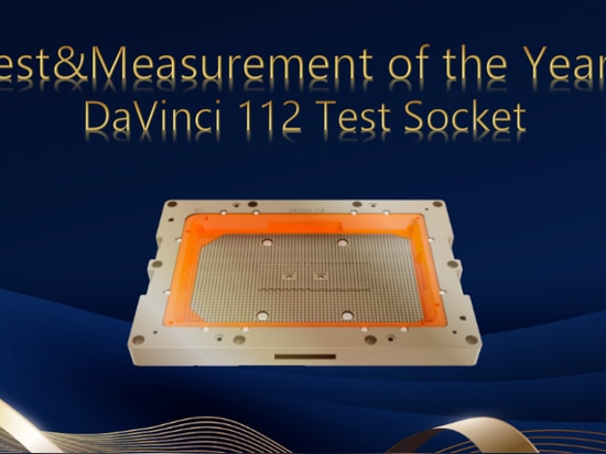 Lo zoccolo di test ad alta velocità DaVinci 112 di Smiths Interconnect vince il premio per la migliore misura di test ai Global Electronics Achievement Awards del 2024