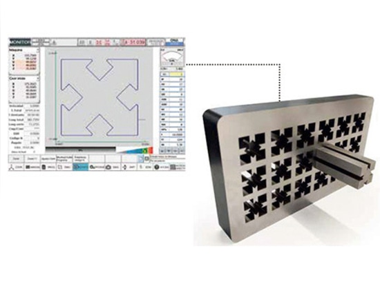 Un CNC con la tecnologia più avanzata, con un sistema operativo in stile Windows e la possibilità di controllare 5 assi.