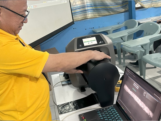 L'HD-CR 35 NDT consente una formazione in radiografia digitale all'avanguardia nelle Filippine