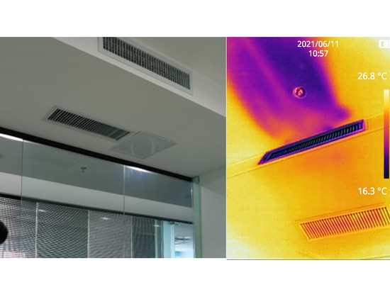 Applicazione della termografia per l'ispezione degli edifici