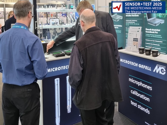 SENSOR+TEST 2025 -Microtech Gefell alla principale fiera internazionale per le tecnologie di misura, test e monitoraggio.
