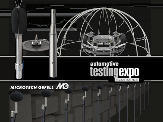 Lo stato dell'arte della tecnologia di misurazione e collaudo acustico made in Gefell all'Automotive Testing Expo Europe 2025 di Stoccarda