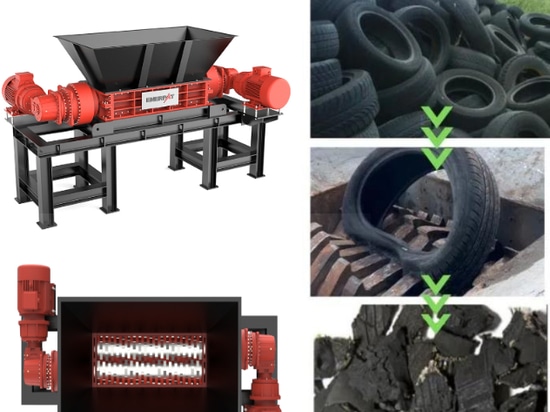 [Disponibile] Trituratore di Pneumatici in California – Serie Enerpat MSB-E per un Riciclo Efficiente degli Pneumatici