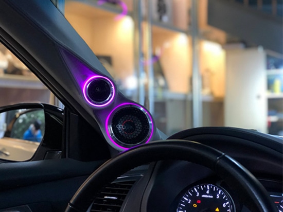 produzione di audio per auto