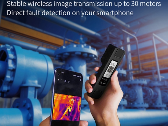 Raythink lancia l'ammiraglia delle termocamere wireless