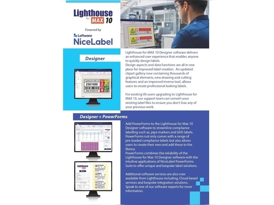 PowerForms (in combinazione con il software LFM v10) e ulteriori soluzioni NiceLabel/Loftware personalizzate